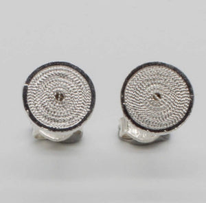 Gaviota Colombian Silver 'XS Jodie Circulo' Stud Earrings