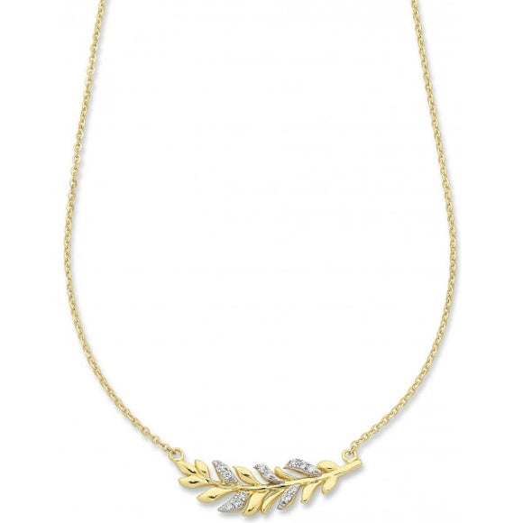 9ct yellow gold necklet