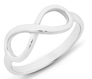S/S Plain Infinity Ring